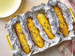 OVEN-ROASTED CORN WITH HONEY CHILI BUTTER