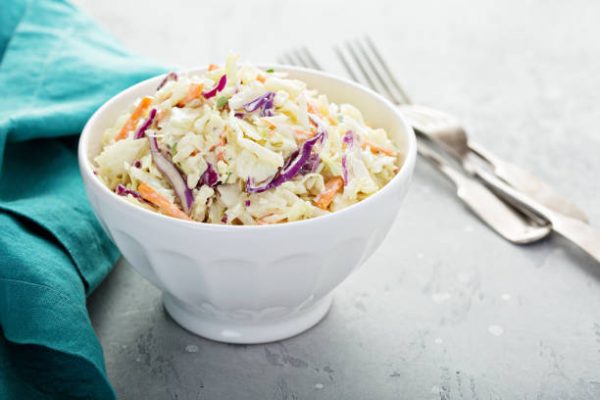 Easy Creamy Coleslaw