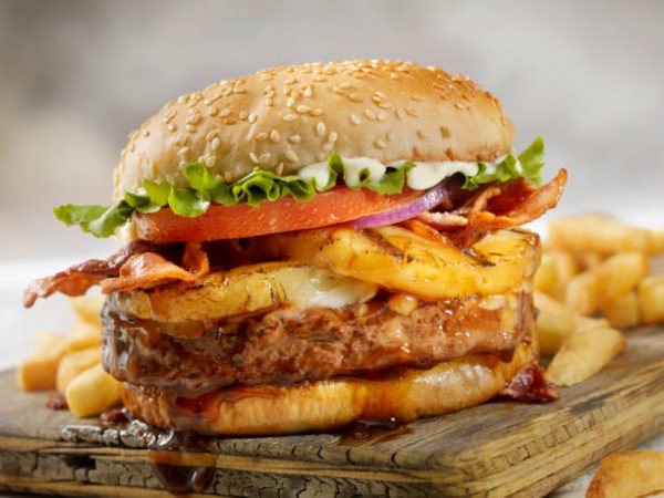 PINEAPPLE PORK HAWAIIAN BURGERS