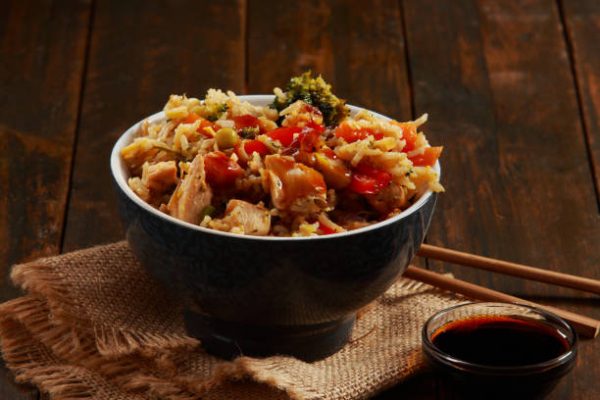 Crunchy Chicken Ramen Steir Fry