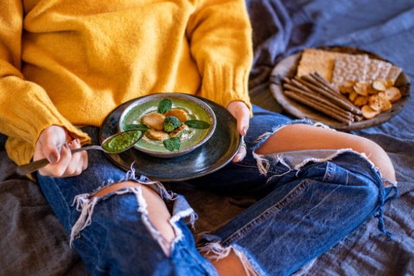 Spinach Creamed in Indian Style