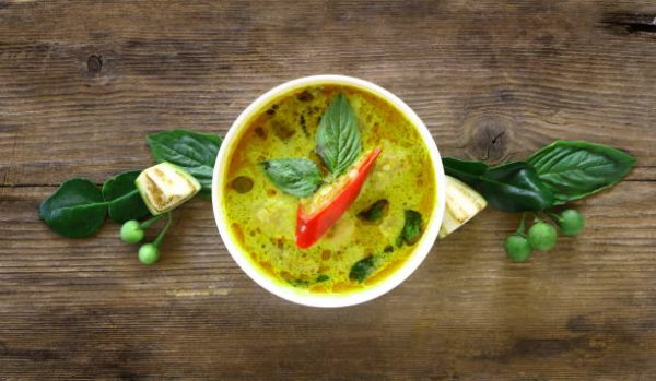 1-Pot Vegetable Green Curry