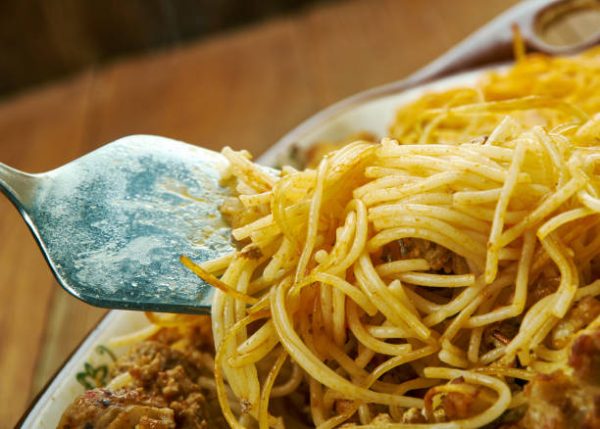 One Pot Taco Spaghetti