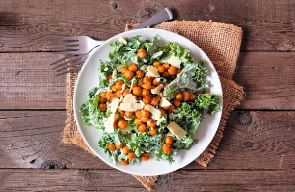 Chickpea Caesar Salad