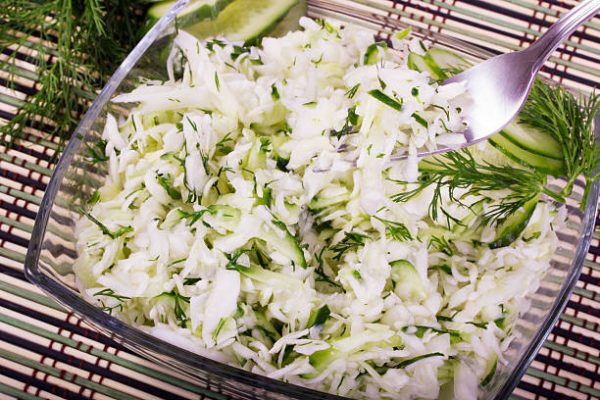 Super Cleansing Slaw with Rosemary Dressing