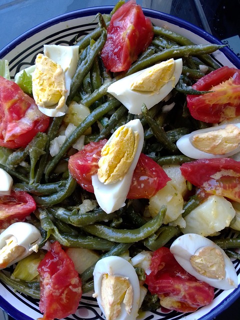 Vegan Nicoise salad